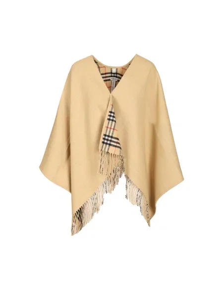 Kurtka Burberry wełniana beżowa