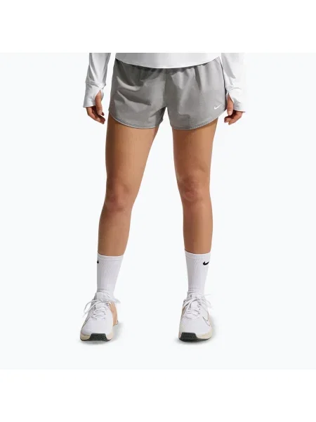 Pantaloni scurți pentru femei Nike One Dri-Fit 3" smoke grey/heather/white alb