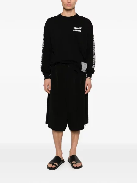 Hanorac Yohji Yamamoto lung negru