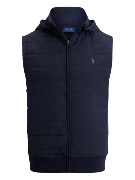 Șapcă Polo Ralph Lauren cu două rânduri de nasturi de in în carouri albastru