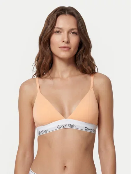 Calvin Klein Underwear Braletė liemenėlė Šviesiai oranžinė