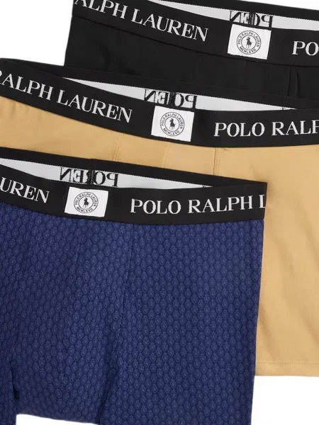 Briaunotas pusiau užtrauktukas zomšinės bokseriai Polo Ralph Lauren balta