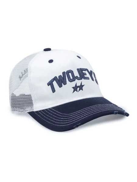 Czapka z daszkiem Twojeys biała