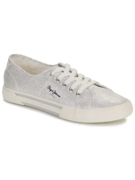 Superge Pepe Jeans srebrna