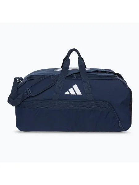 Adidas Tiro 23 League Duffel Bag L отборно тъмносиньо чанта за тренировки бяло