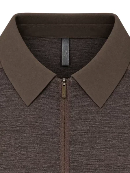 Koszulka polo Arcteryx brązowa