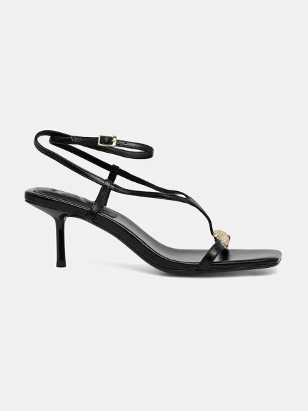 Answear.LAB sandale cu cui din piele negru