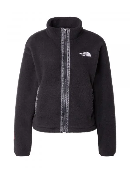 THE NORTH FACE Jachetă fleece negru / alb