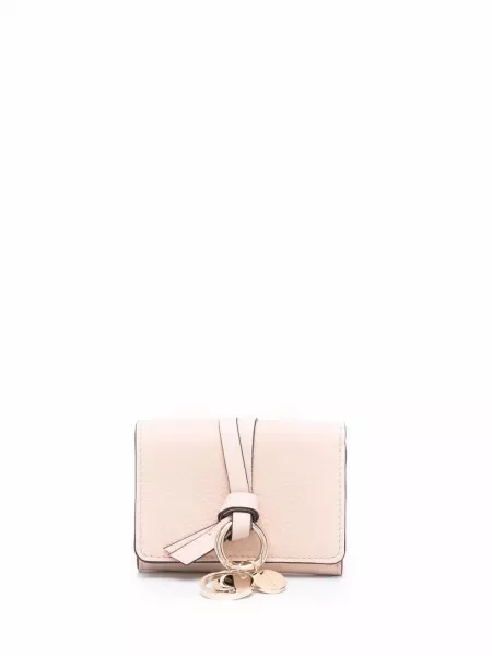 Portofel Chloé Alphabet roz