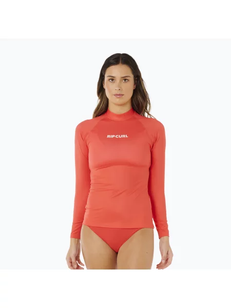Longsleeve do pływania Rip Curl Classic Surf UPF Rashguard red czerwona