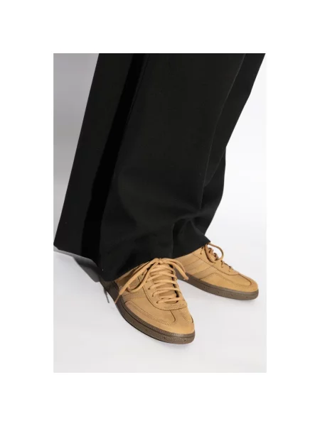 Sneakersy Adidas Originals zamszowe brązowe