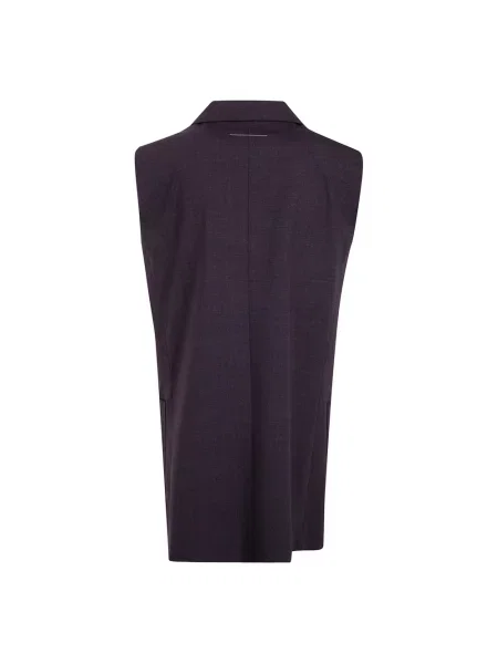Kamizelka Mm6 Maison Margiela brązowa