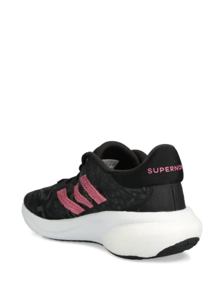 Sneakerși Adidas Cloudfoam alergare cu dungi cu platformă verde
