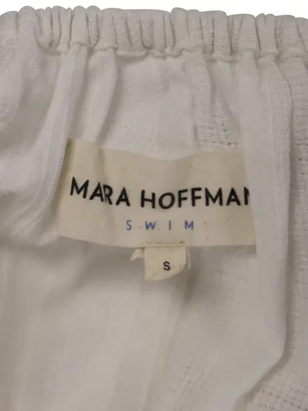 Rochie maxi Mara Hoffman de costum alb