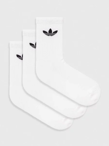 Чорапи adidas Originals 3 броя бяло