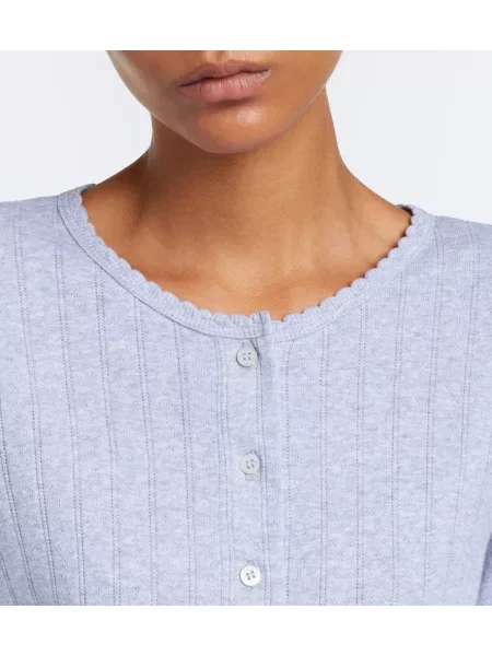 Cardigan Leset gri