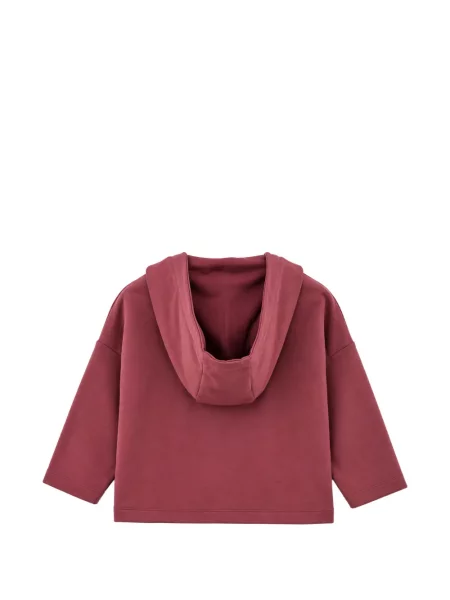 Bluza z kapturem dziecięca Balmain czerwona