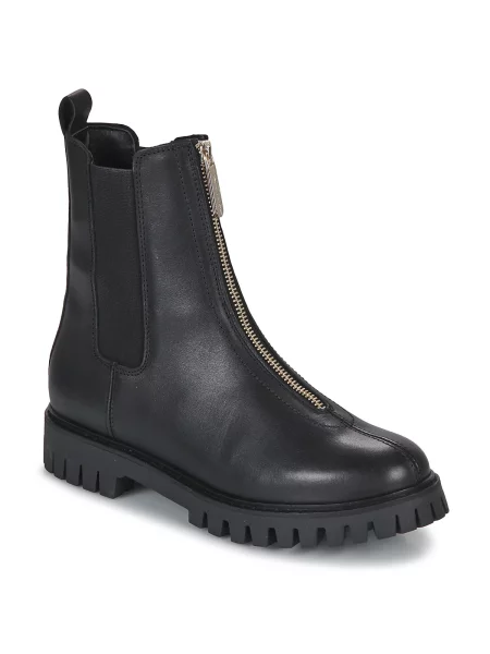 Členkové topánky Tommy Hilfiger čierna