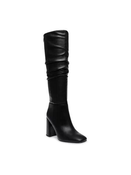 Botki Steve Madden skórzane czarne