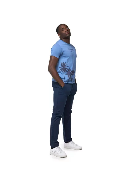 Pantaloni chino Leone 1947 albastru