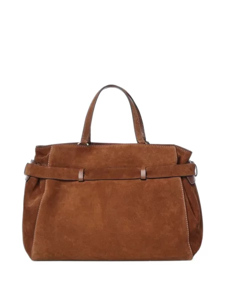 Τσάντα shopper Gianni Chiarini σουέτ καφέ