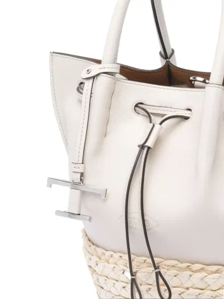 Geantă Tod's din piele alb