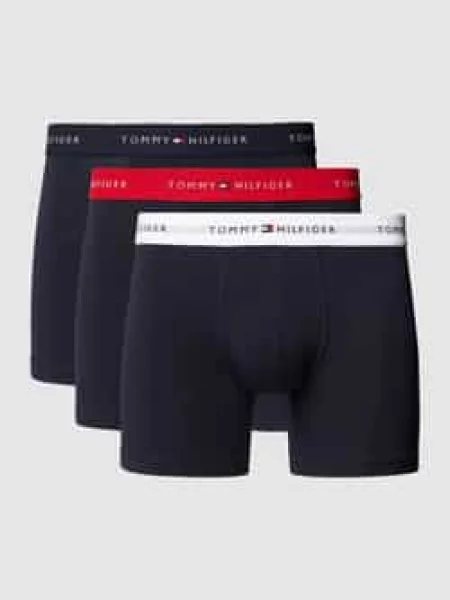 Tommy Hilfiger Bokserki 3 Szt. blau granatowe