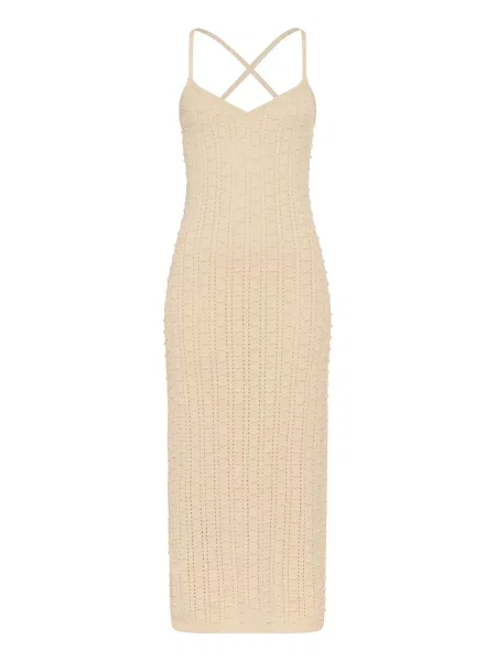 LSCN by LASCANA Rochie tricotat crem