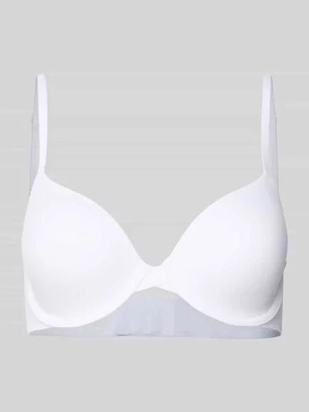 Biustonosz z regulowanymi ramiączkami model ‘PERFECTLY FIT’ Calvin Klein Underwear biały
