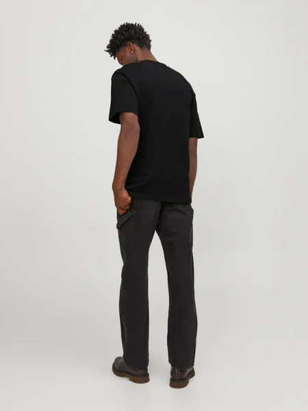 JACK & JONES Tricou BRADLEY' negru