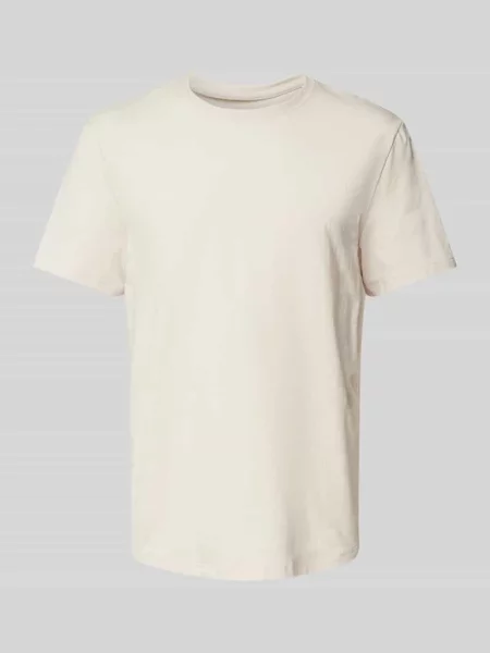 T-shirt z okrągłym dekoltem Slg beżowa