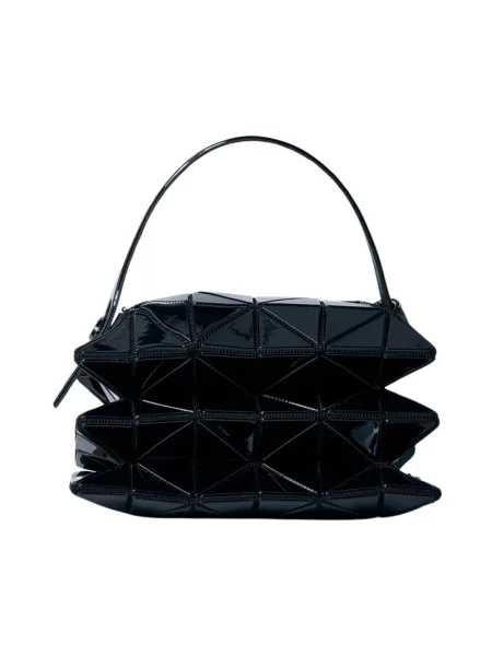 Mała torebka skórzana Issey Miyake skórzana czarna