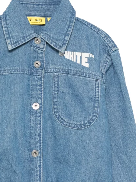 Koszula dżinsowa dziecięca Off-white biała