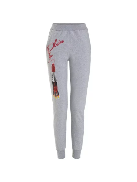 Pantaloni de jogging Philipp Plein alergare gri