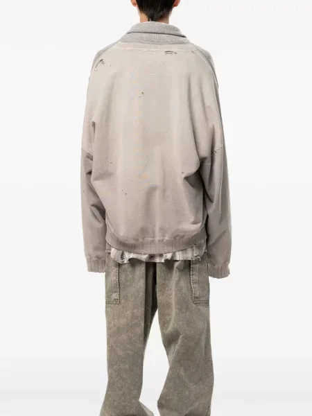 Cardigan Maison Mihara Yasuhiro tricotate gri