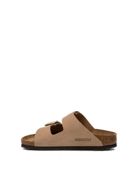 Klapki Birkenstock beżowe