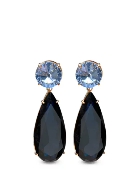 Cercei Carolina Herrera albastru