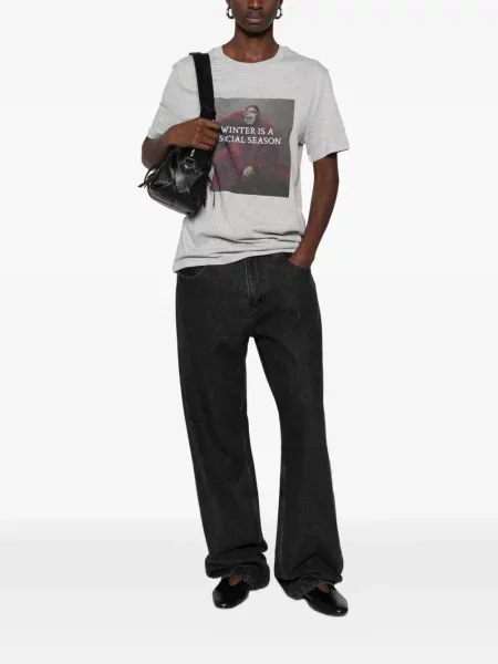 Tricou Elite cu imagine gri