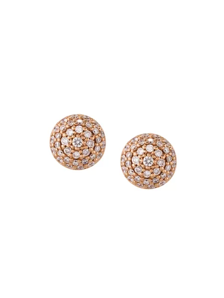 Aur roz diamant cercei Alinka
