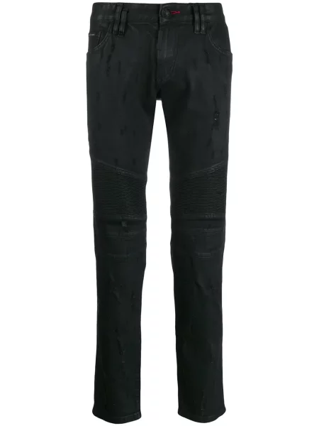 Дънки Philipp Plein черно