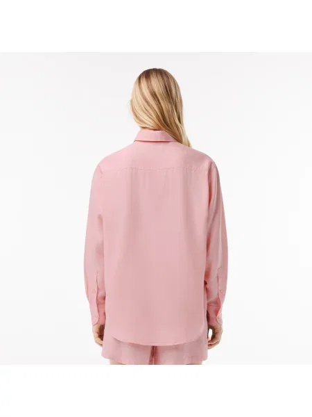 Рубашка Lacoste голубая