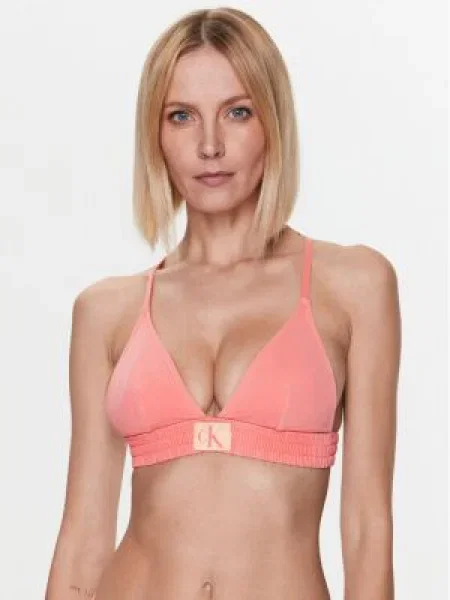 Costum de baie Calvin Klein Swimwear portocaliu