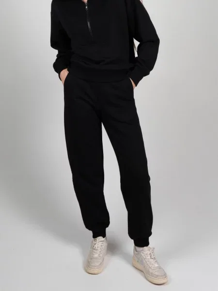 Штани повсякденні Elegante бавовна/поліестер чорний