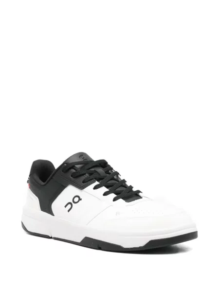 Sneakerși On-running cu imagine alb