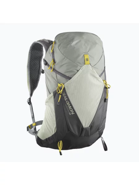 Plecak turystyczny Salomon Aerotrek 20 l M-L sedona sage/seagrass/nine iron szary