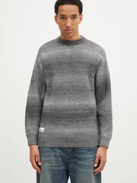 Butter Goods sweter Beams Knit Sweater szary