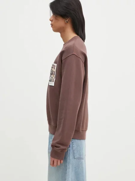 Helmut Lang bluza Pstcard Cr Bk.Cmbd 1 brązowa