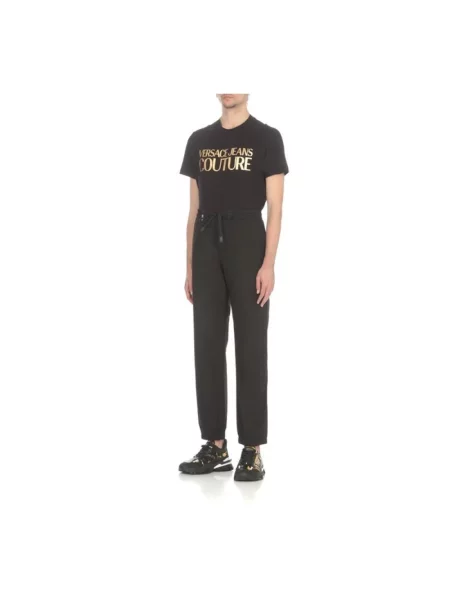 Spodnie Versace Jeans Couture czarne
