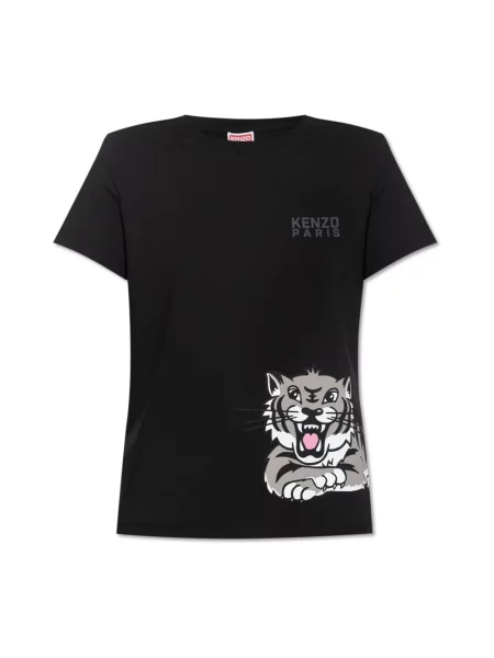 Koszulka Kenzo z autografem czarna