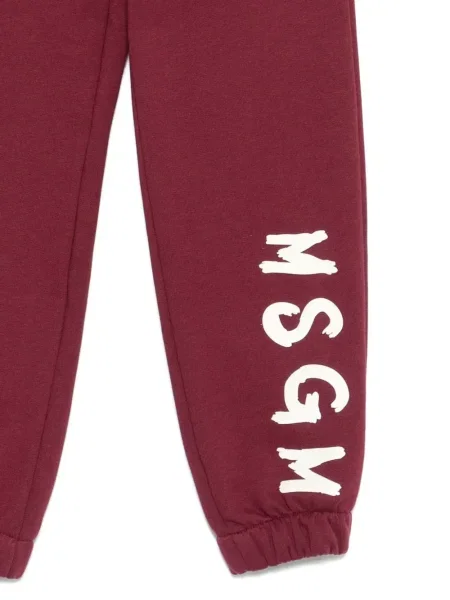 Komplet dresowy dziecięcy Msgm czerwony